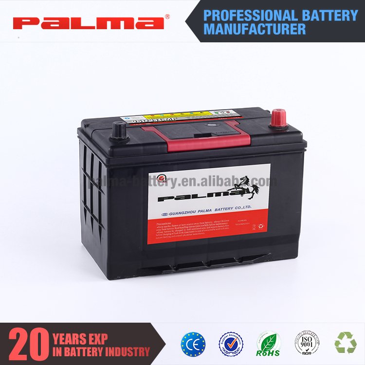 95D31L 12v 80ah Palma Korean Brands Lead Acid Mf Car Battery Auto Truck Bateria Wholesale