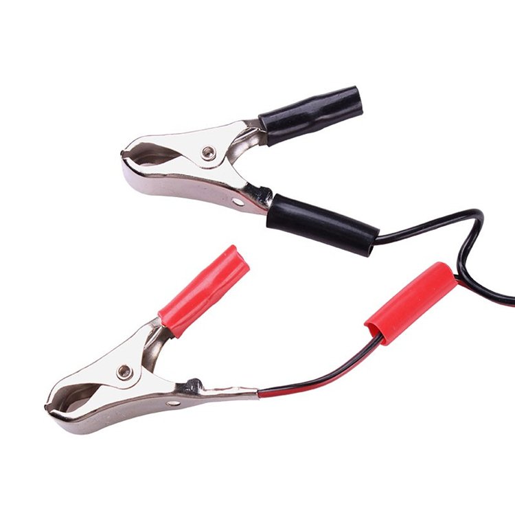 Mini 12V Portable Car Motorcycle Battery Digital Alternator Tester 6 LED Lights Display Automotive Battery Test Device