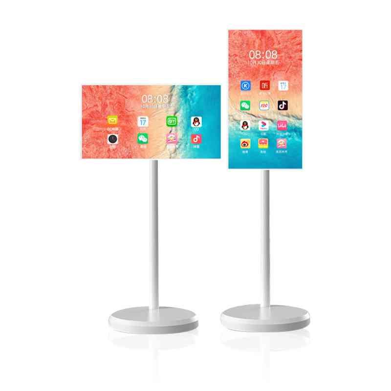 Touch Screen Movable Smart Capacitive Touch Android 12 Free Touch Screen Stand Wireless Screen Mirroring with Auto Play