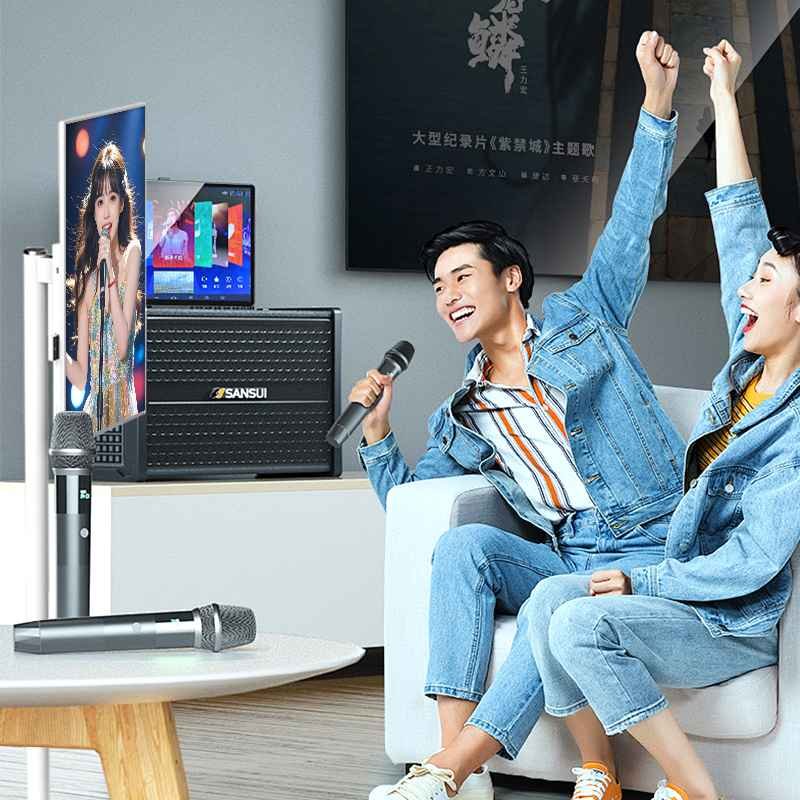 Touch Screen Movable Smart Capacitive Touch Android 12 Free Touch Screen Stand Wireless Screen Mirroring with Auto Play