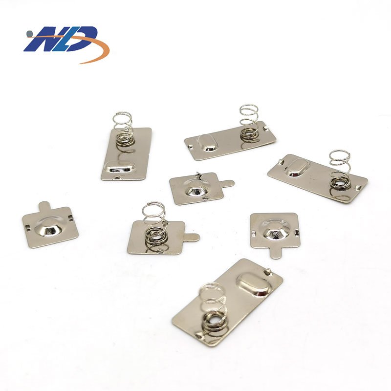 Manufacturer Customized Spring Steel Battery Contact Spring for Remote Control Positive Pole-Fabrication Services Product
