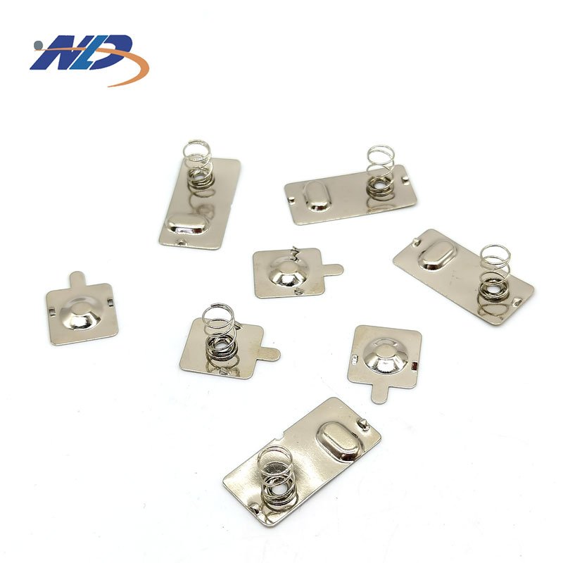 Manufacturer Customized Spring Steel Battery Contact Spring for Remote Control Positive Pole-Fabrication Services Product
