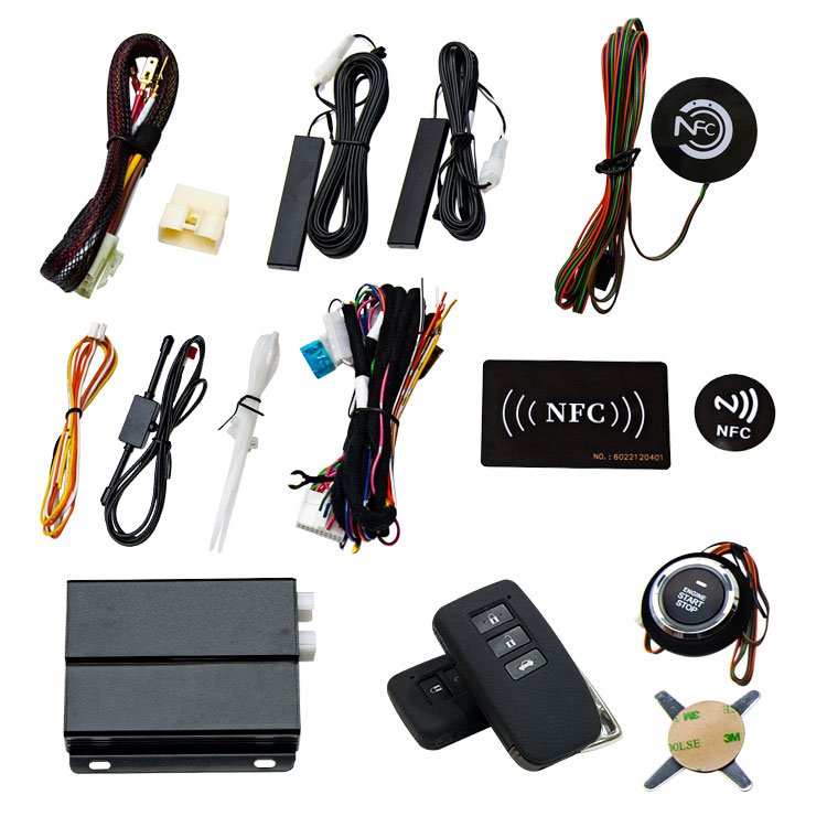 High-Quality Car Central Locking System with NFC Remote Unlock Lock and Remote Start Security Features