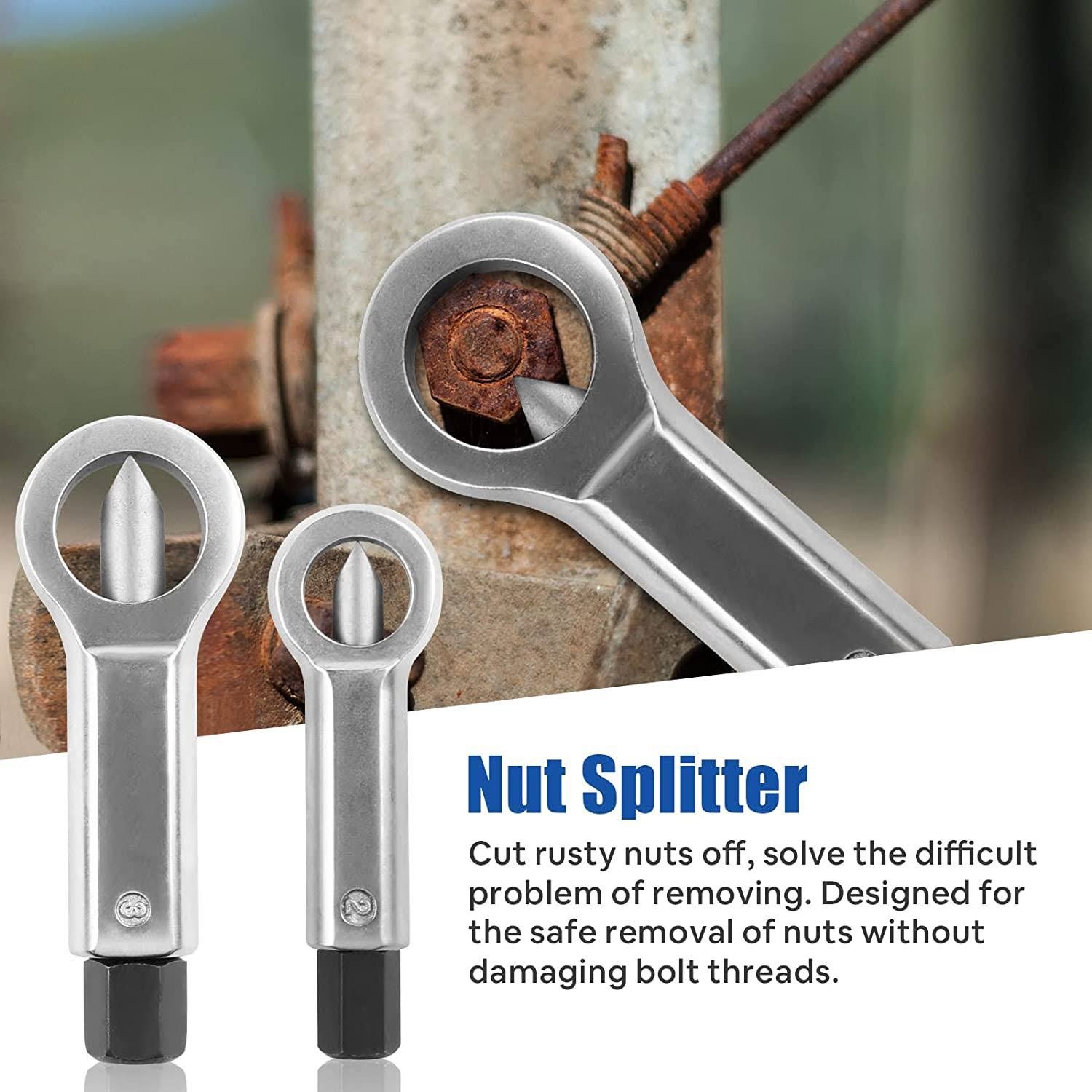 28-Piece Industrial Grade Steel Nut Extractor Tool Set Reverse Thread Socket with Screw Removal Bit OEM & ODM Supported