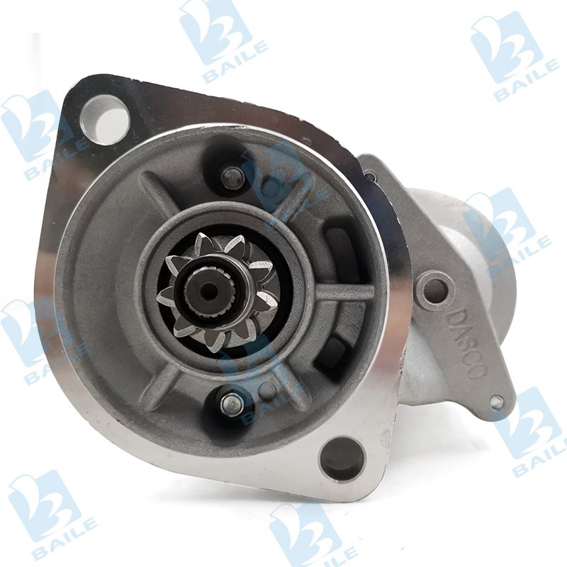New Replacement 12V 9T Starter Motor 1280000960 for Isuzu Engine C190 C240 2AB1 3AB1 4FA1 4JB1 4LE1 Excavator Starter Auto Parts