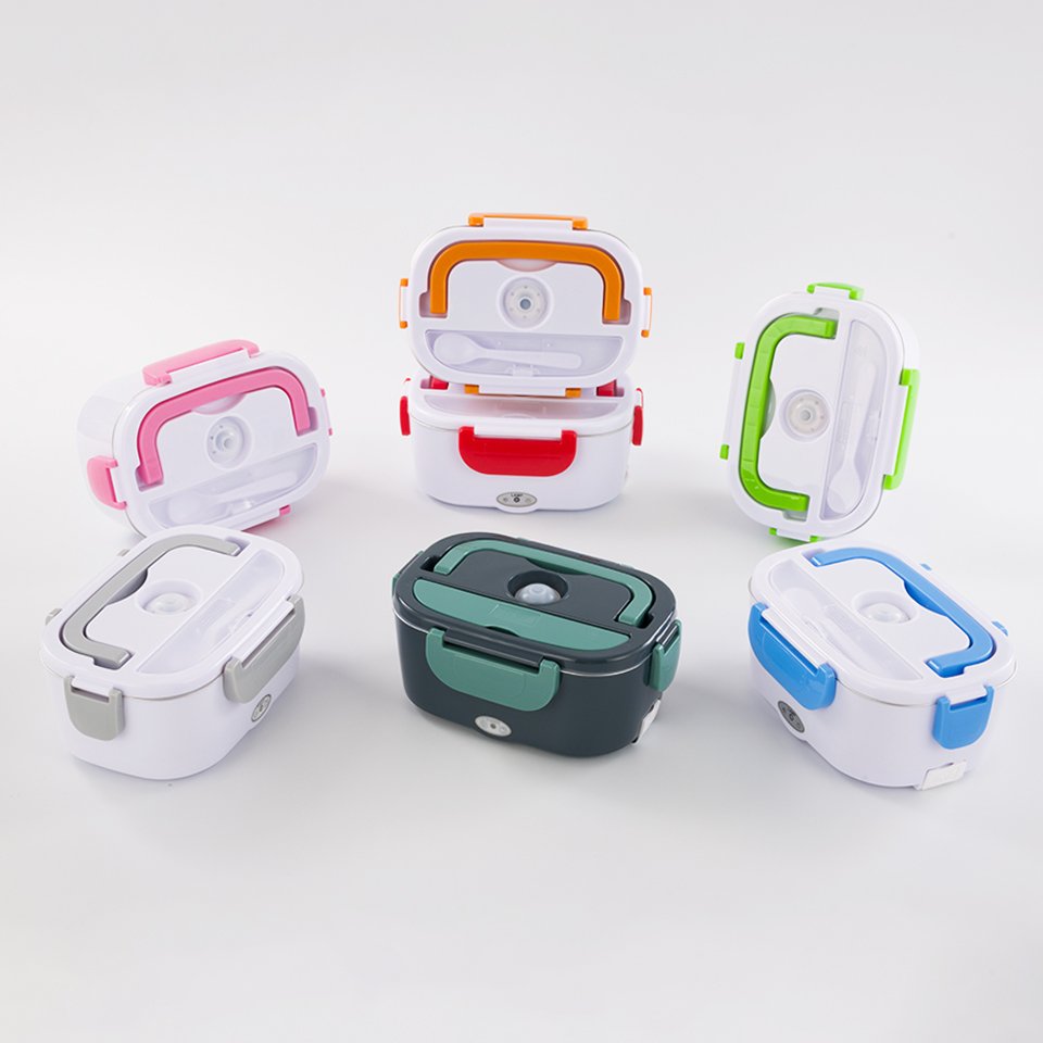 OEM Italy Style Packages/Plug/Color Portable Food Warmer Electric Lunch Box, Portapranzo Elettric-o