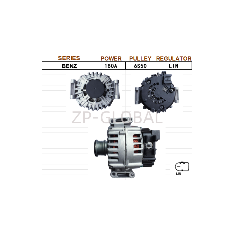 12v Car Alternators Price List 0141543902 for Mercedes Benz E250/GLK220/250