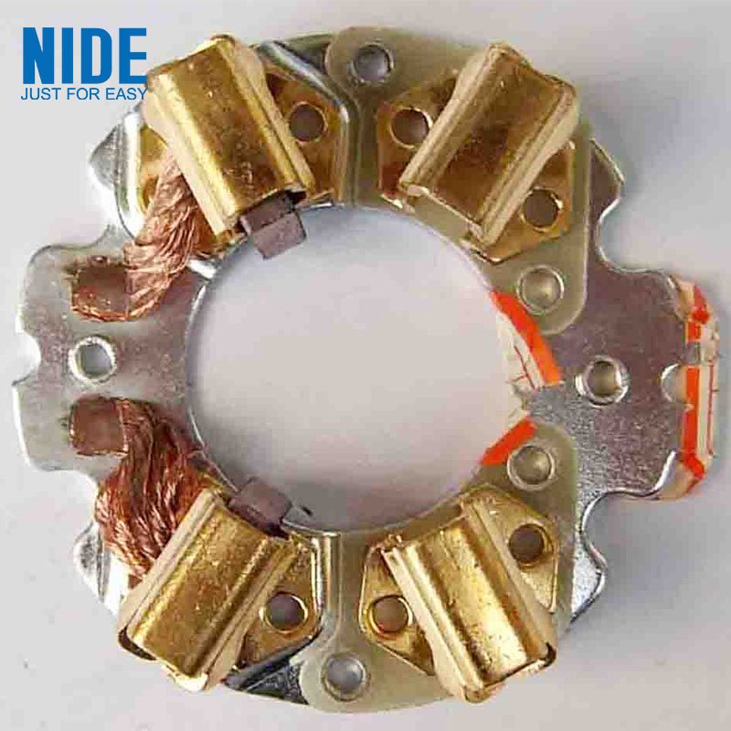 Custom Made Motor Parts Auto Starter Carbon Brush Holder Electric Shears Carbon Brush