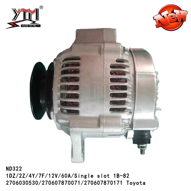 ND322 Alternator 12V 60A 1PK for toyota 2706030530 270607870071 270607870171