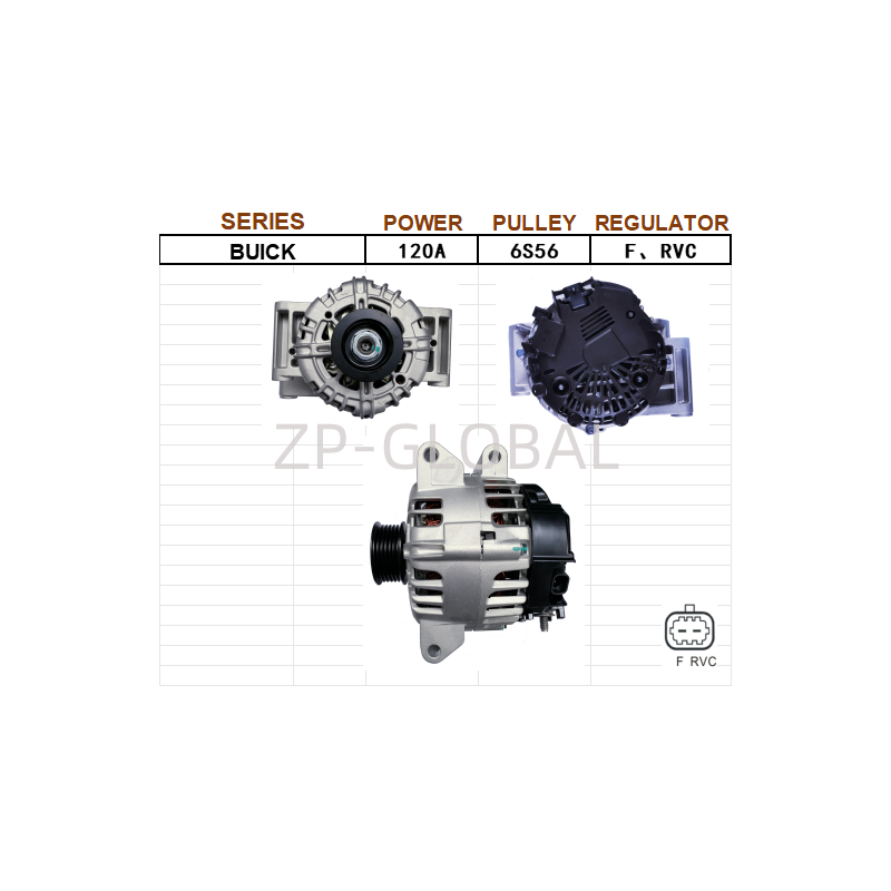 2012 Car Alternator Regulator 13502591 for Chevrolet Captiva 2.4