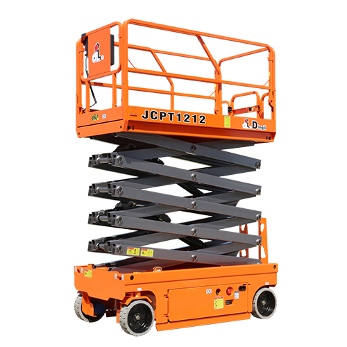 JCPT1212AC DINGLI Mobile Scissor Lift Hydraulic Platform CRUKING 12m Electric Scissor Lift