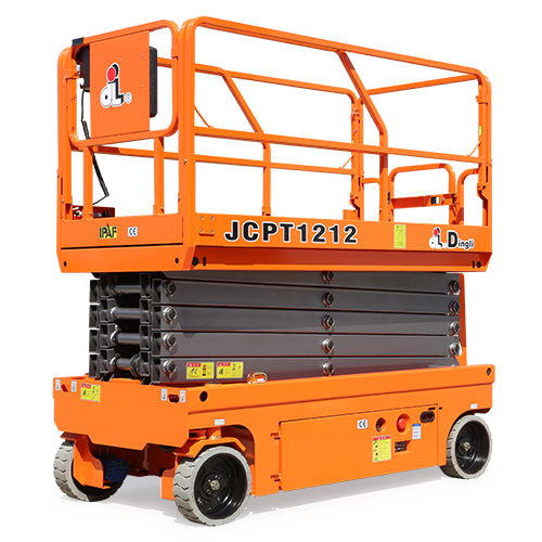 JCPT1212AC DINGLI Mobile Scissor Lift Hydraulic Platform CRUKING 12m Electric Scissor Lift