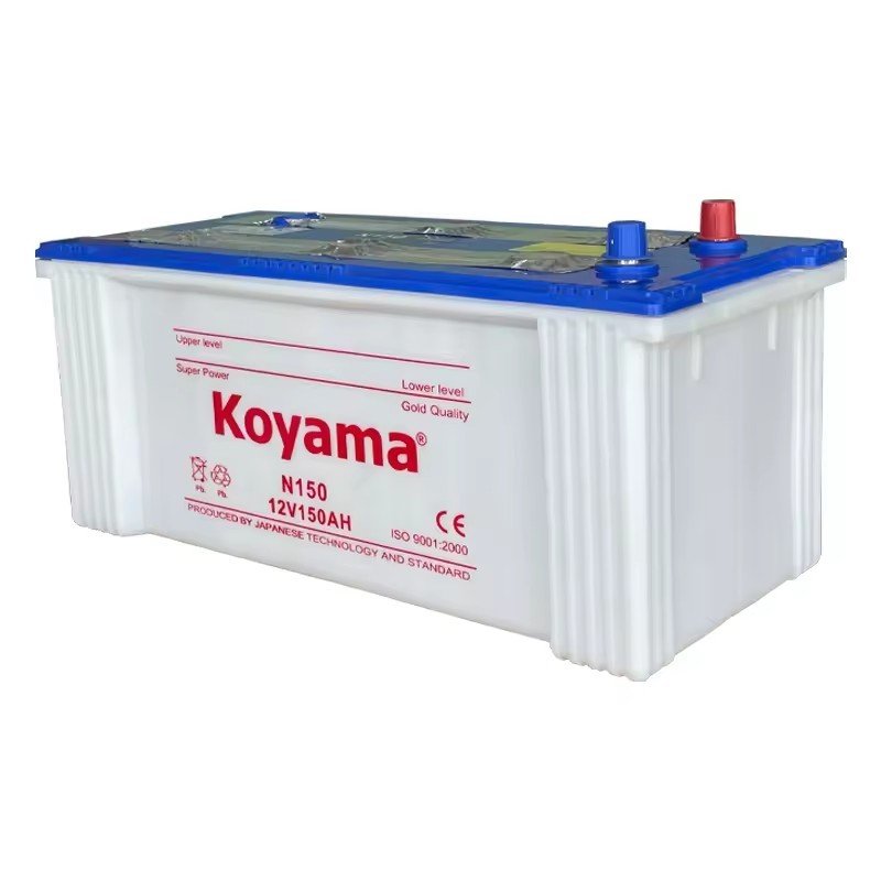 Factory Heavy-Duty Truck Battery N150 Dry-charged 12v Automotive Starter Lead-Acid Battery for Bus/VAN/SUV/Boat Auto Battery OEM