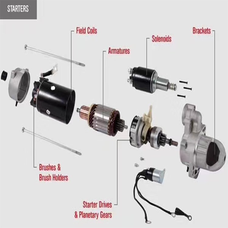 Hot Selling 1KZ STARTER 12Volt 281000-L080 28100-67030 28100-67050 228000-1780 228000-5021 Auto Engine Starter Motor