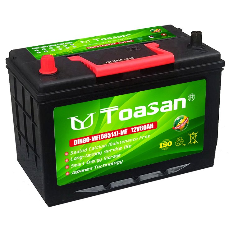 Cost Effective Stable Excellent Quality Toasan Dry Charged 12V120AH Automobile Battery Car Battery