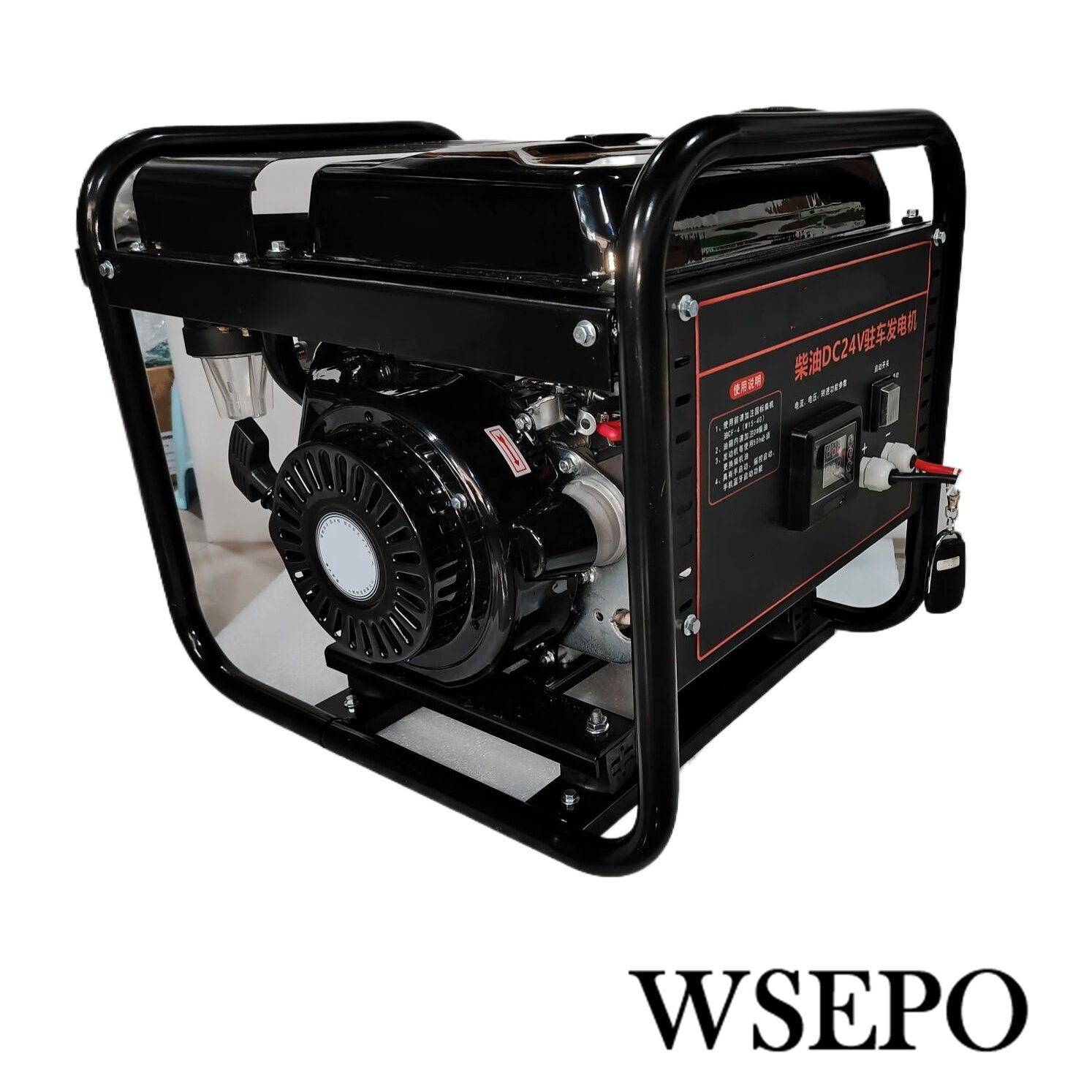 WT2000D 2KW Portable Diesel DC 24V Battery Charging Generator With Autostart/Autostop Function Applied for Van, Camp, Outdoor