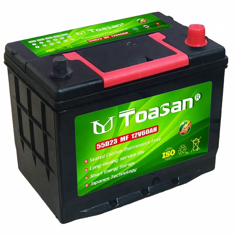 Toasan 60AH Lead Acid Batteries Maintenance Free 12V N60 Auto Batteries