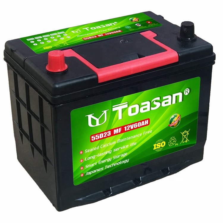 Toasan 60AH Lead Acid Batteries Maintenance Free 12V N60 Auto Batteries