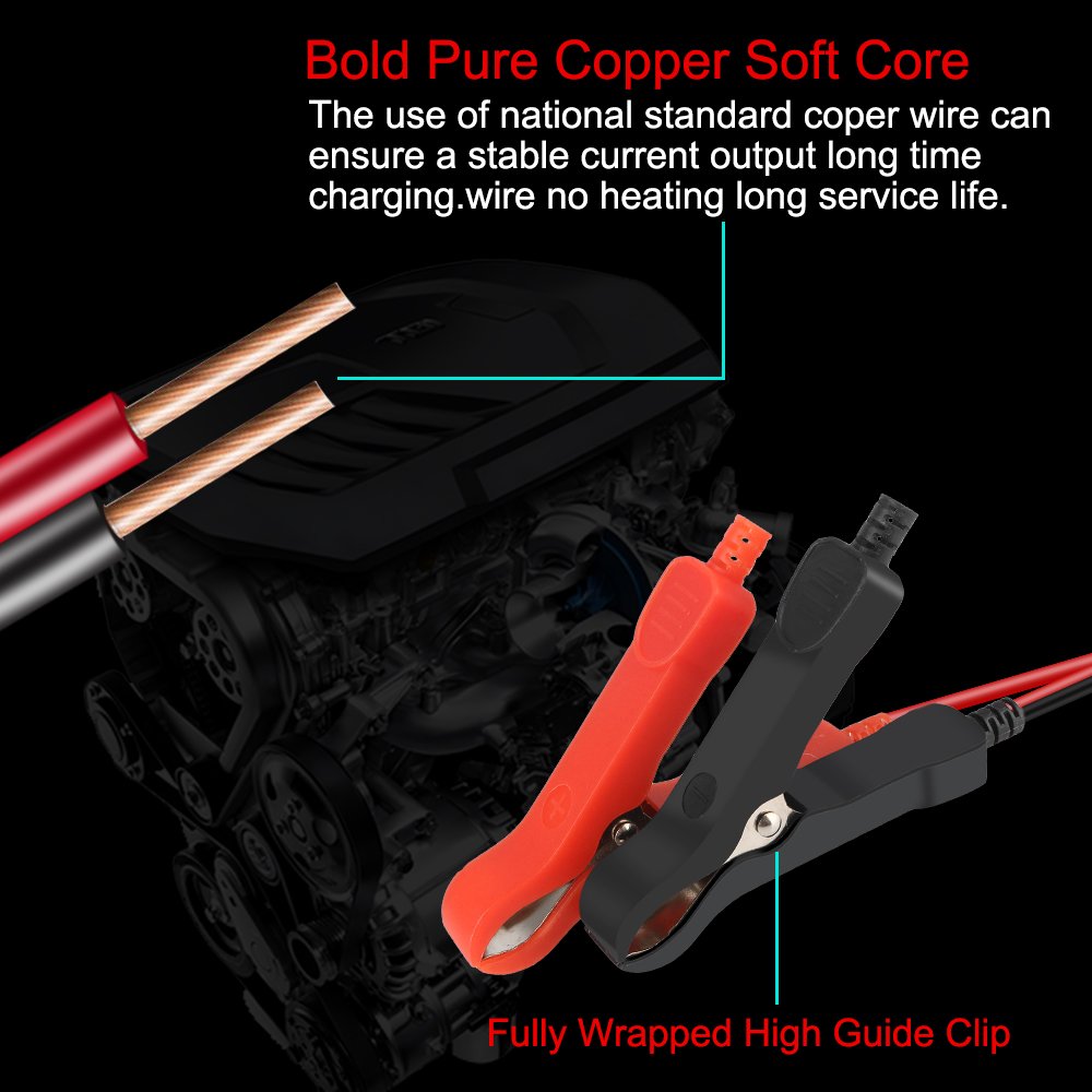 EU Plug Car Battery Charger Digital LCD Display Smart Truck Motorcycle Car Charger Pulse Repair Wet Dry Lead Acid Gel Charger