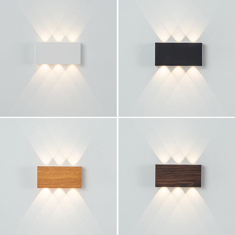 Modern Deco Wireless Wall Light Hotel up and Down Rechargeable Wall Light LED RGB Led Wall Lamp