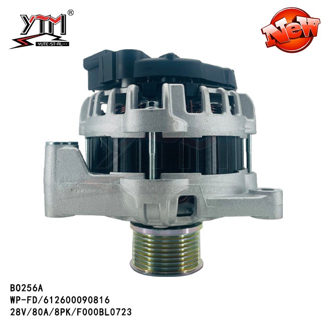YTM Alternator BO256A 28V 80A 8PK for Weichai WP 612600090816 F000BL0723