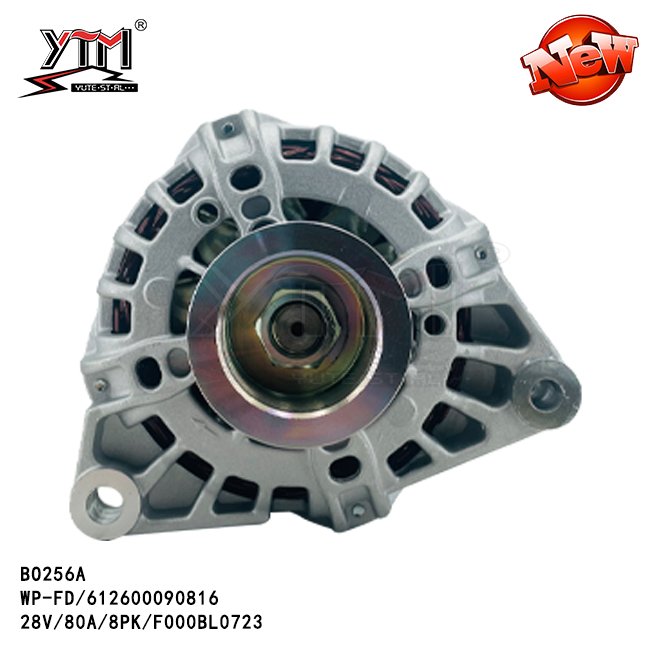 YTM Alternator BO256A 28V 80A 8PK for Weichai WP 612600090816 F000BL0723