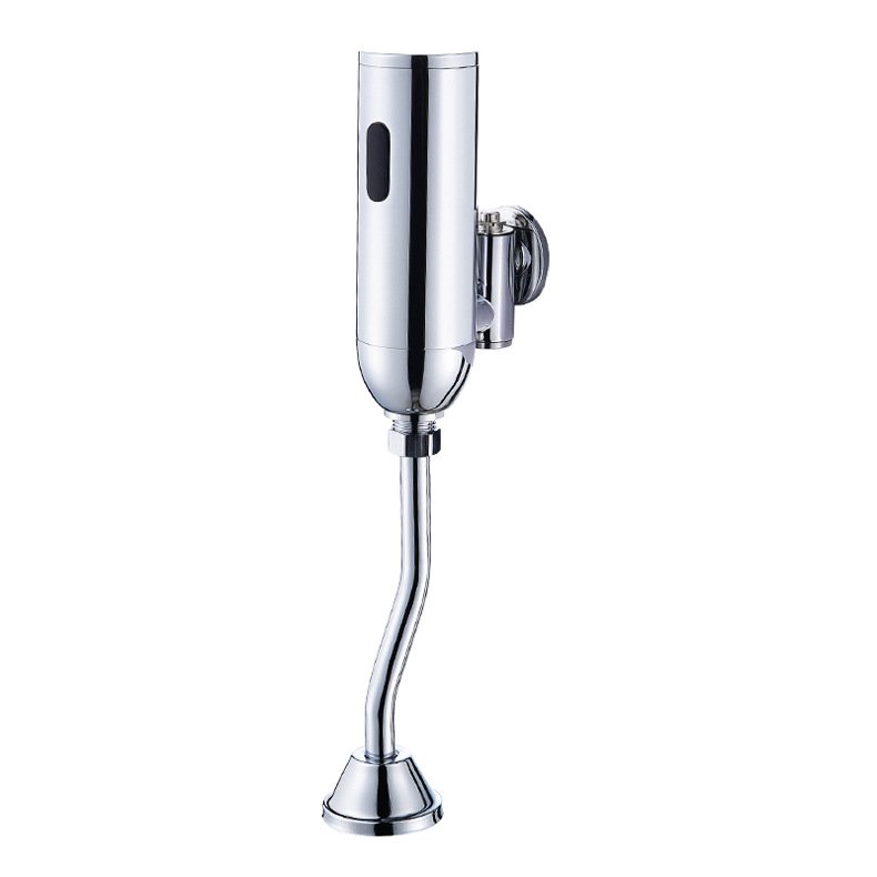 Brass Touchless Wall Mounted Automatic Sensor Urinal Flush Valve Toilet Water Flusher