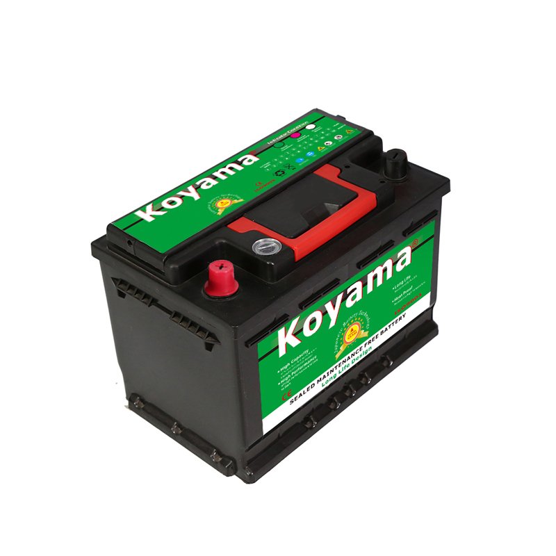 Hot Selling DIN SMF 12v 72ah 80ah Maintenance Free Car KOYAMA Battery Lead Acid Car Battery for Vehicle Start Car Rechargeable