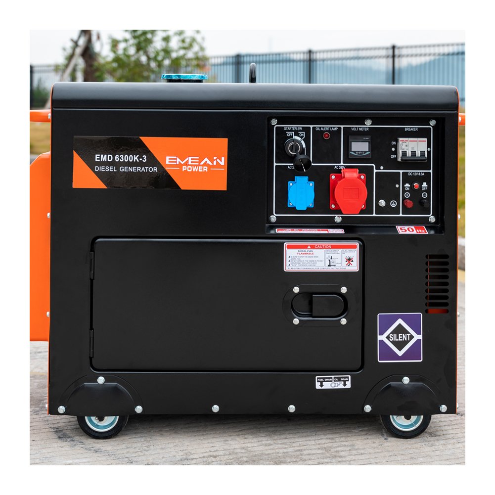 7.5 Kva Generator Price diesel Ac Synchronous 230 Vac Power diesel Generator 60hz 120v Silent Starter 7.5kw 220v