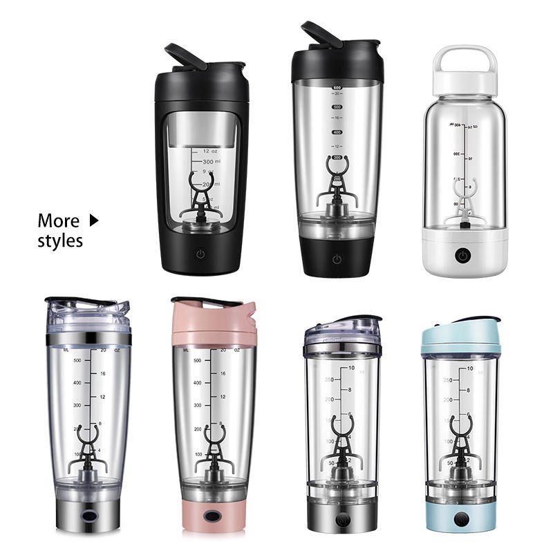 23652custom logo Automatic Mixer Plastic Mixing Cup Coffee Oat Free Gym Protein Shaker Sport Water Auto Mug Self Stirring Bottle
