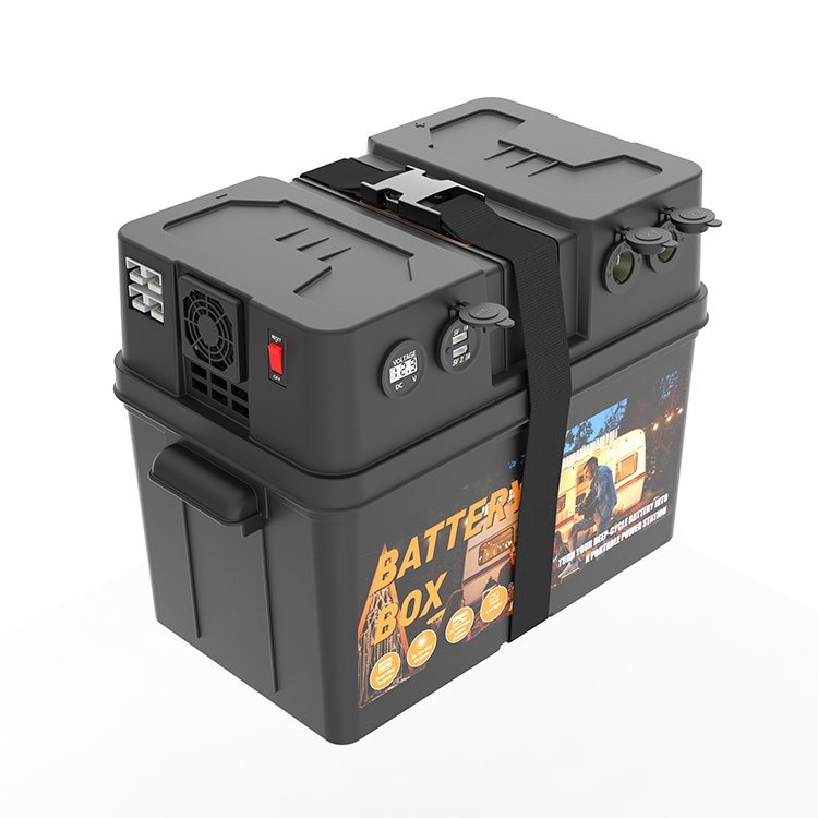 PB003 Factory Directly Sell Auto Battery 12V New Design Battery Powered Electric 12v Battery Box