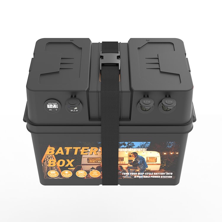 PB003 Factory Directly Sell Auto Battery 12V New Design Battery Powered Electric 12v Battery Box