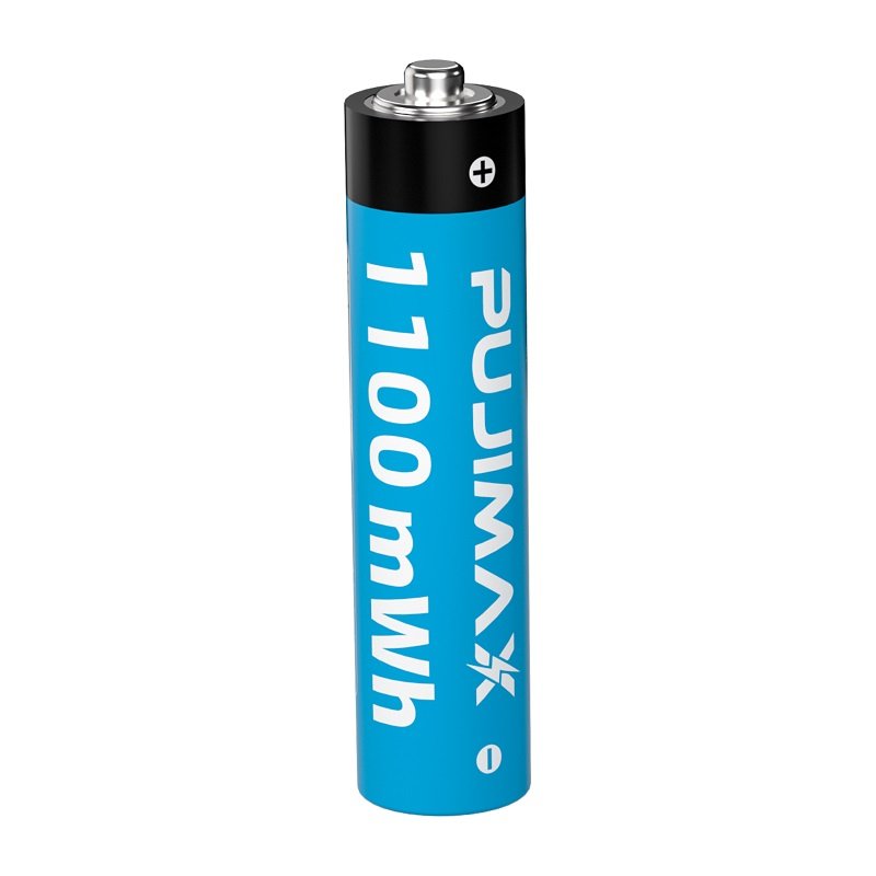 PUJIMAX Wholesale 1100mwh Lithium Ion Batteries AAA Rechargeable Batteries 1.5V Battery for Microphone Toys Remote Control