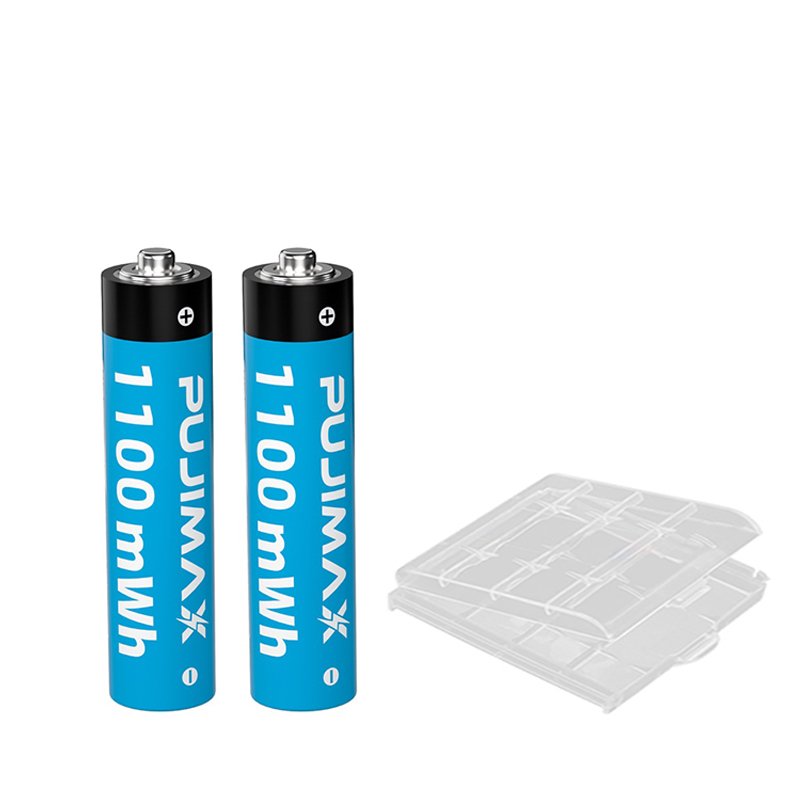 PUJIMAX Wholesale 1100mwh Lithium Ion Batteries AAA Rechargeable Batteries 1.5V Battery for Microphone Toys Remote Control