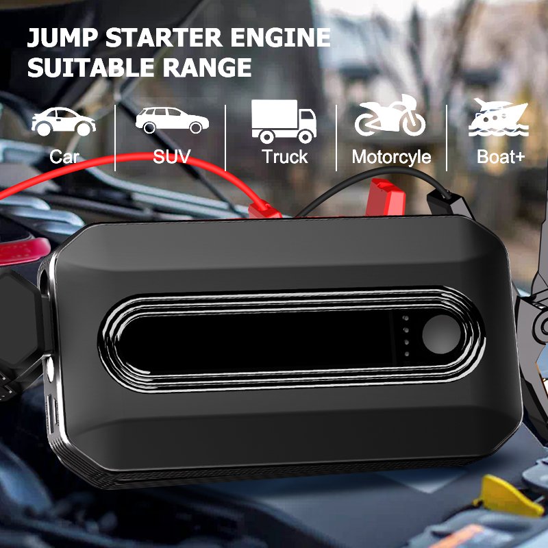 Factory Direct Car Jump Starter 10000mah 12V Multi-functional Jump Starter Emergency Tool Starter Auto