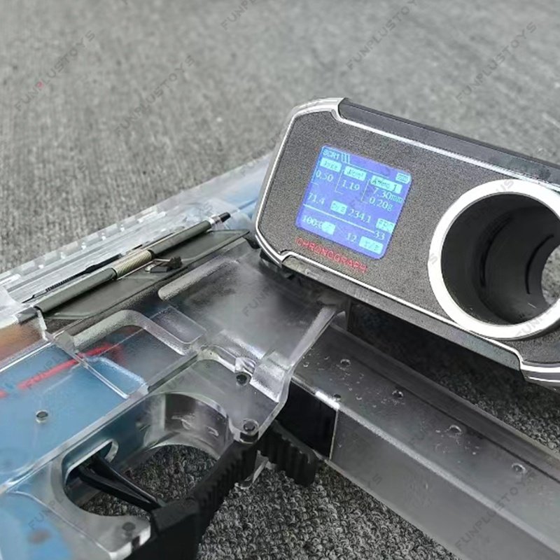 XYL ARP9 5.0 clear Electric TOY GUN 7MM GEL Balls Ammos Blaster AUTO Splatter Launcher Fighting Game SAFE Kids Adult Playing