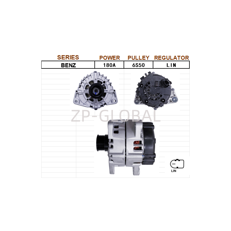 Generator - Alternator - Auto - for -car A0009068601/A0141540902 for Mercedes Benz CL500/CLS500 4.7