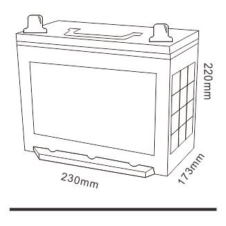 Long Life 55D23R 55Ah Jis Smart Automotive Car Battery for Rollers