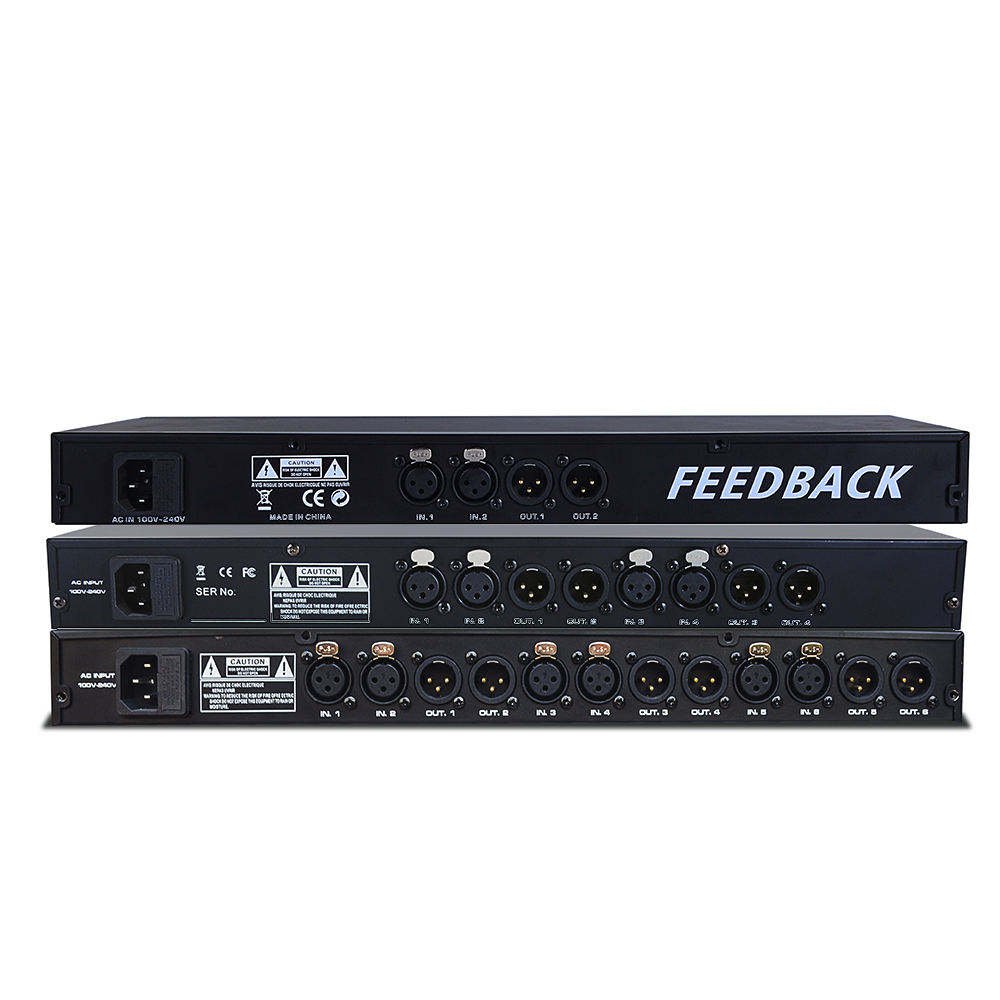 Suppressor XTR 2.0 XTR 4.0 XTR 6.0 Professional Processor Speakers Audio System Sound Digital signal Feedback Suppressor