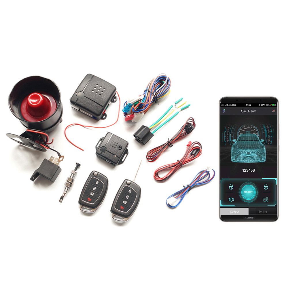 New Price Auto Keyless Entry System Car Alarm System