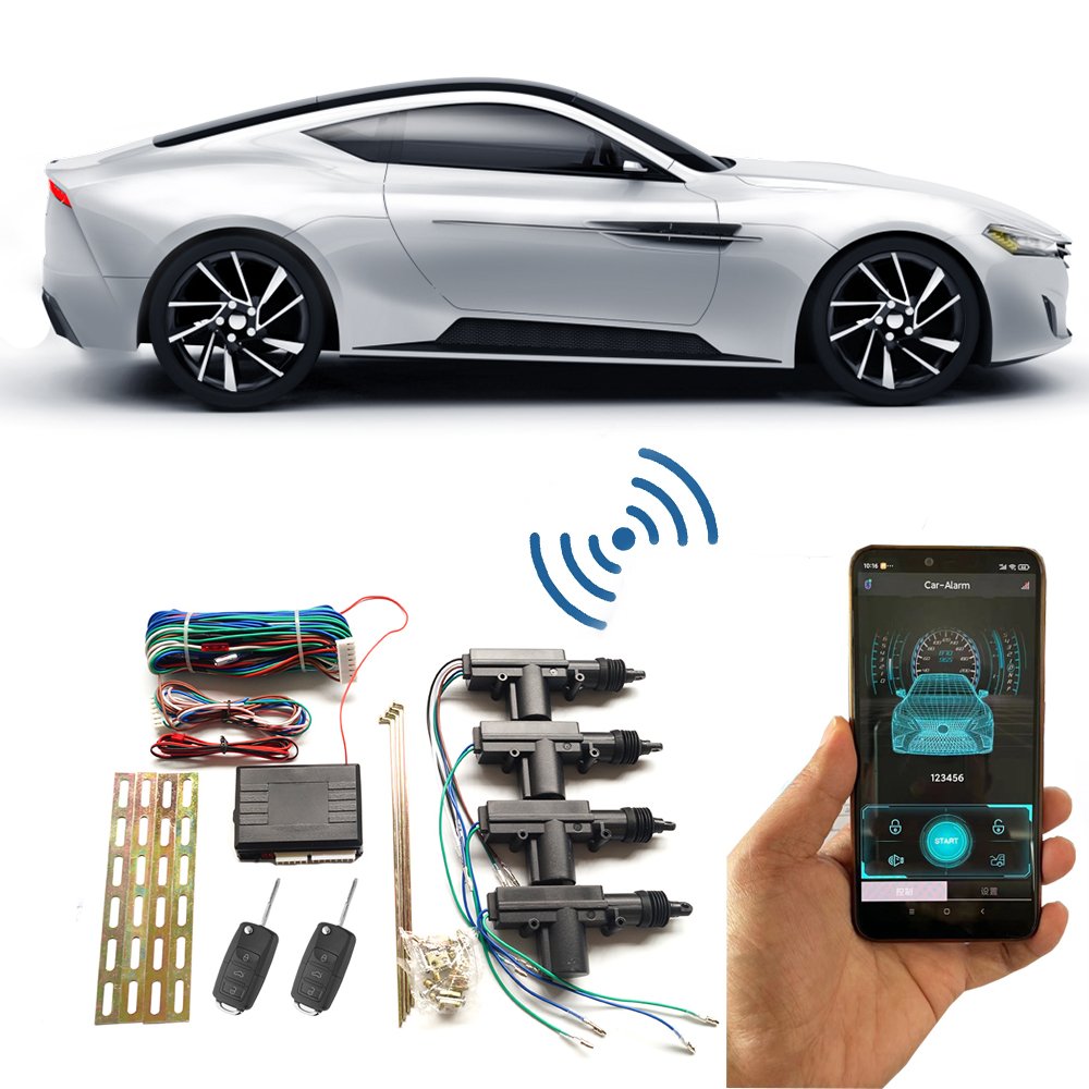 New Price Auto Keyless Entry System Car Alarm System