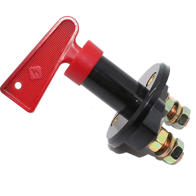 Auto Car Rotary Power Switch Vehicle Modify Isolator Disconnector Truck Boat Cut Off Battery Main Kill Switch 2Key 300A 12V-32V