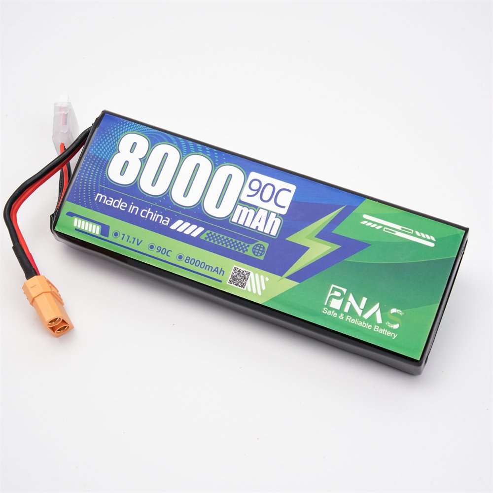 Factory Direct 8Ah 11.1V/14.8V RC Automotive Lithium Ion Battery Pack High Rate Hard Shell Protection High Performance