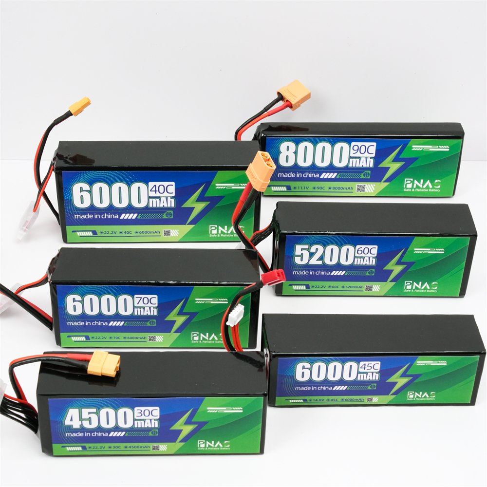 Factory Direct 8Ah 11.1V/14.8V RC Automotive Lithium Ion Battery Pack High Rate Hard Shell Protection High Performance