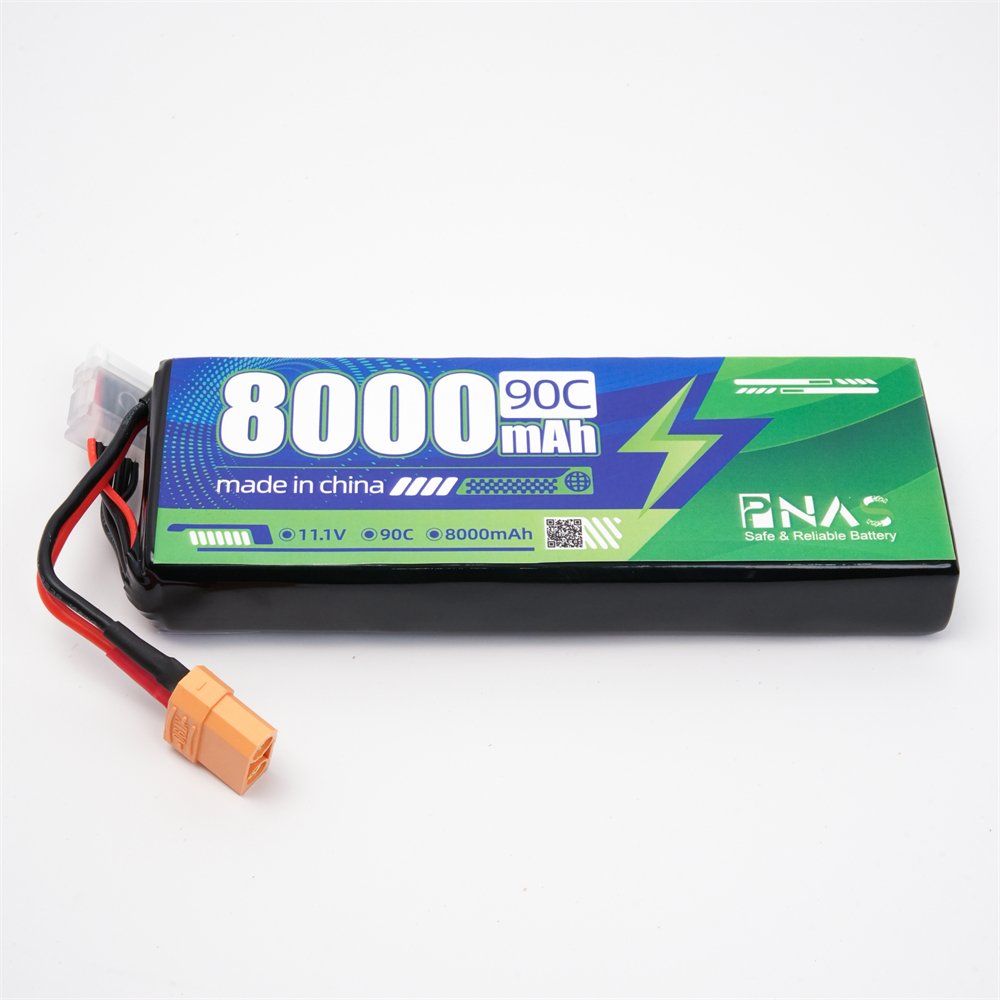 Factory Direct 8Ah 11.1V/14.8V RC Automotive Lithium Ion Battery Pack High Rate Hard Shell Protection High Performance