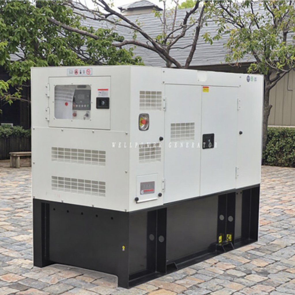 UK for Perkins for Cummins 20kw-250kva Diesel Generator Set with 60Hz Frequency AC Three Phase Water Cooling 50Kva-250Kva Range