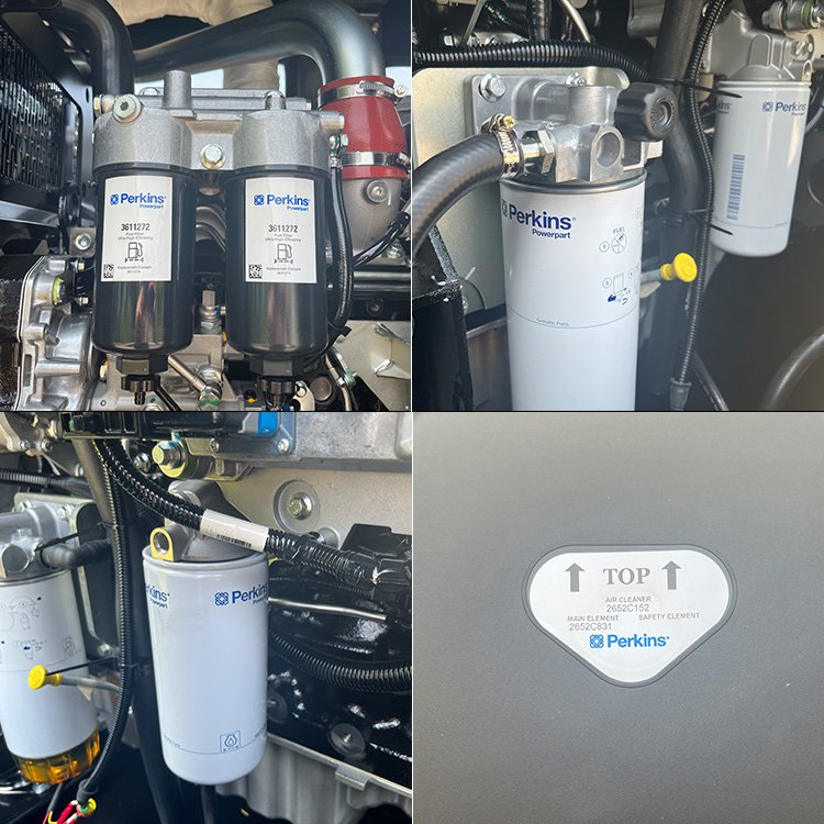 UK for Perkins for Cummins 20kw-250kva Diesel Generator Set with 60Hz Frequency AC Three Phase Water Cooling 50Kva-250Kva Range