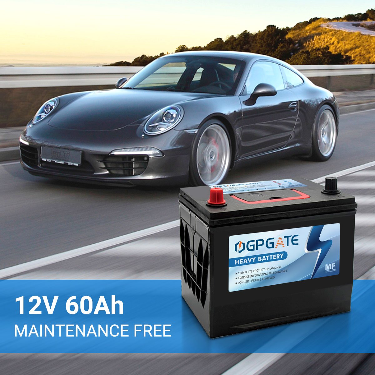 Deep Cycle JIS 80D26 12V 70Ah MF sealed Car Battery Starting Lead Acid Battery Suitable for Japanese Starting Cars