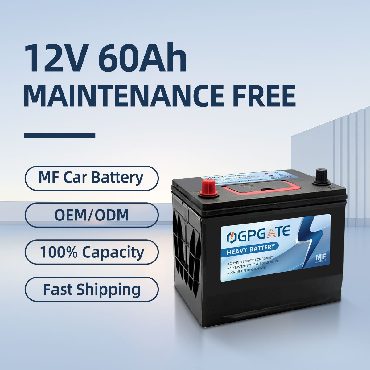 Deep Cycle JIS 80D26 12V 70Ah MF sealed Car Battery Starting Lead Acid Battery Suitable for Japanese Starting Cars