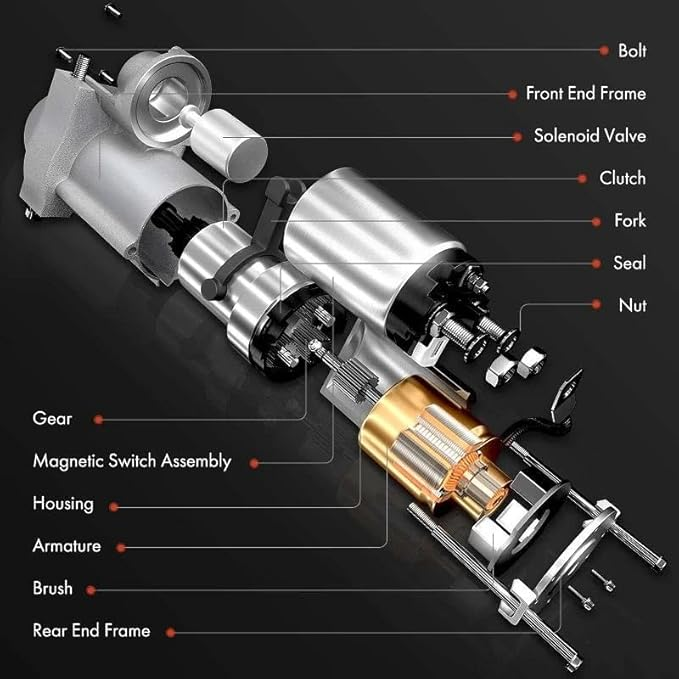 Car Starter Motor for TOYOTA Land Cruiser TOYOTA HiLUx TOYOTA HiAce Auto Starter 28100-67050